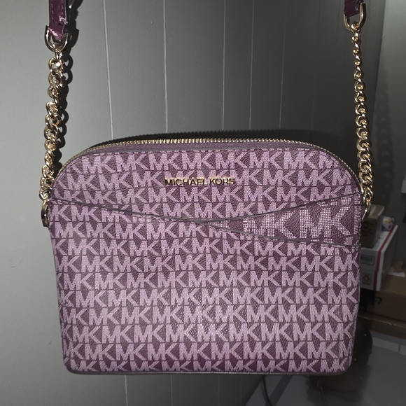 Michael Kors Handbags - Michael Kors Maroon Crossbody Bag